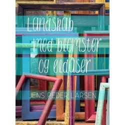 Landskab med blomster og øldåser