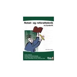 Notat- og referatteknik med lynskrift 