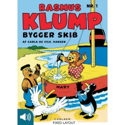 Rasmus Klump bygger skib