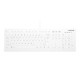ACTIVE KEY Medical Keyboard Ultraflat White Nordic