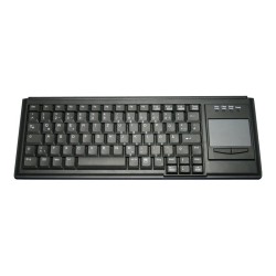 ACTIVE KEY Industry 4.0 Ultraflat Touchpad Keyb. Black UK