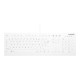 ACTIVE KEY Flat Profile Medical Keyboard USB White