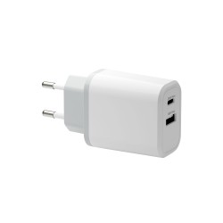 Bulk EU WallC USB-C 30W+USB-A 18W -W