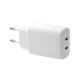 Re-charge Pro - EU Wall Charger 2x USB-C 20W - W