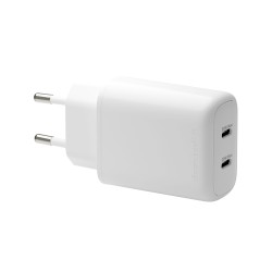Re-charge Pro - EU Wall Charger 2x USB-C 20W - W