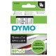 Tape D1 19mmx7m black/clear