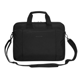 14'' Briefcase Santa Monica - Recycled, Black