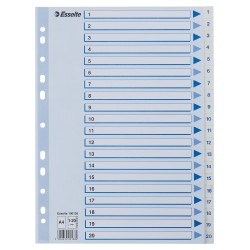 Register PP A4 1-20 hvid