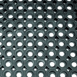 Ring-gummimåtte Star Robust, 40x60cm