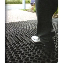 Ring-gummimåtte Star Robust, 100x150cm