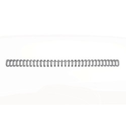 Spiralringe metal 3:1 No7 11mm A4 sort (100)