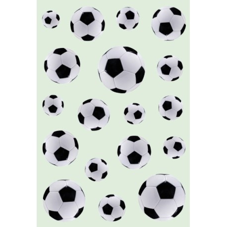 Herma stickers Decor fodbolde (3)