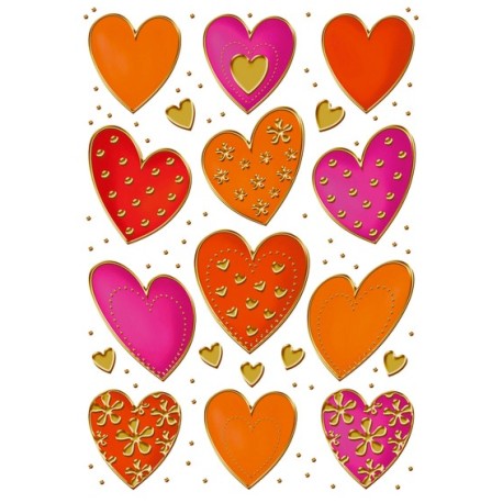 Herma stickers Decor hjerter (2)