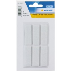 Herma Home filtfødder 45X15mm hvid (6)