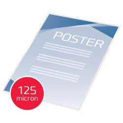 GBC Lamineringslomme selvklæb 125my A3 (100)