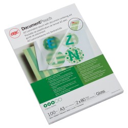GBC Lamineringslomme 80my A3 (100)