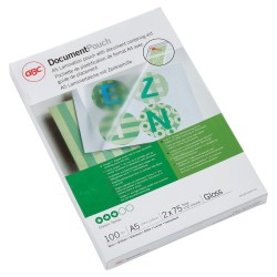 GBC Lamineringslomme 75my A5 (100)