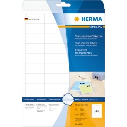 Herma etiket film 48,3x25,4 transp mat (1100)