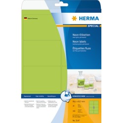 Herma etiket Special 99,1x67,7 neon grøn (160)
