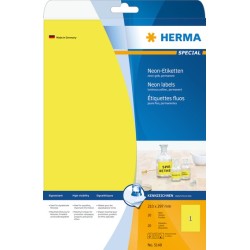 Herma etiket Special 210x297 neon gul (20)