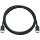 HP DisplayPort-kabel, Sort (2m)