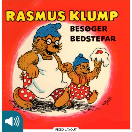 Rasmus Klump besøger bedstefar