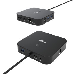 USB-C dual dock 2xDP 5xUSB-A 1xUSB-C GLAN 100W PD