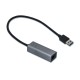 USB-A GLAN ethernet adapter metal 28cm cable