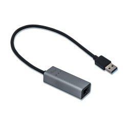 USB-A GLAN ethernet adapter metal 28cm cable