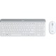 MK470 Slim Wireless Desktop Set, Offwhite (Nordic)