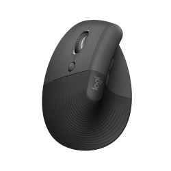 Lift Left Vertical Ergo Mouse for Business, Graphite/Black