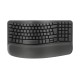 Wave Keys wireless ergonomic keyboard, Graphite (Nordic)