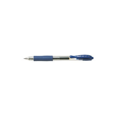 Gelpen G-2 Plus BeGreen m/klik 0,5 blå