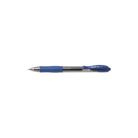 Gelpen G-2 Plus BeGreen m/klik 0,7 blå