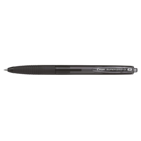 Kuglepen m/klik Super Grip G 0,7 sort