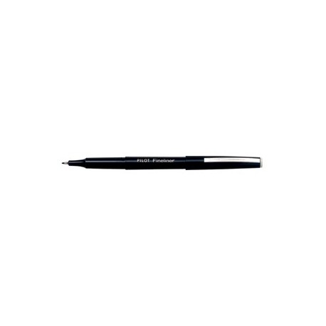 Filtpen m/hætte Fineliner 1,2 sort