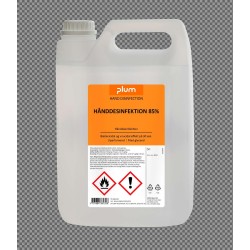 PLUM Hånddesinfektion 85% Flydende 5 l dunk