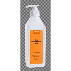 PLUM Hånddesinfektion 85% Flydende 600 ml pumpeflaske