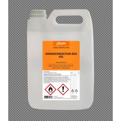 PLUM Hånddesinfektion 85% Gel 5 l dunk