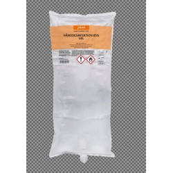 PLUM Hånddesinfektion 85% Gel 1,0 l pose CP