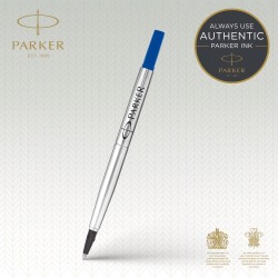 Refill Rollerball QUINK M tip blue ink