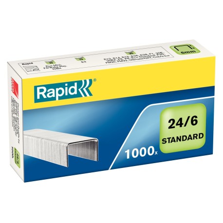 Hæfteklammer 24/6 standard (1000)