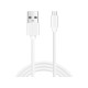 Sandberg USB-A to MicroUSB SAVER, White (1m)