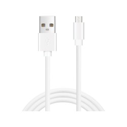 Sandberg USB-A to MicroUSB SAVER, White (1m)