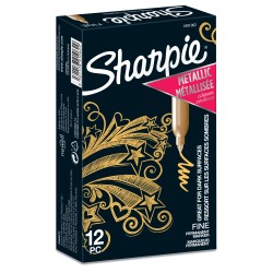 Marker Sharpie Metallic 1,4mm guld