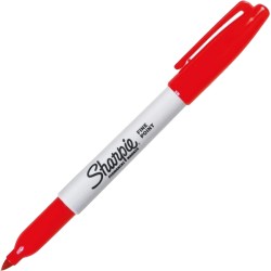 Marker Sharpie Fine 1,0mm rød