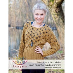 Lotus Yarns. 20 unikke strikmodeller med opskrifter og diagrammer