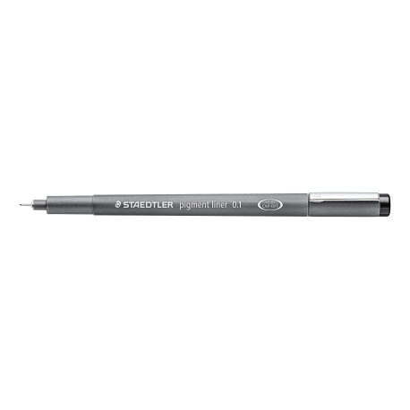 Fineliner pigment liner 0,1mm sort