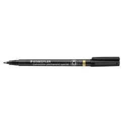 Marker Lumocolor perm Special 0,6mm sort