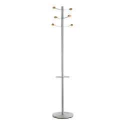 Unilux Coat Stand Bouqet, Grey/Beech